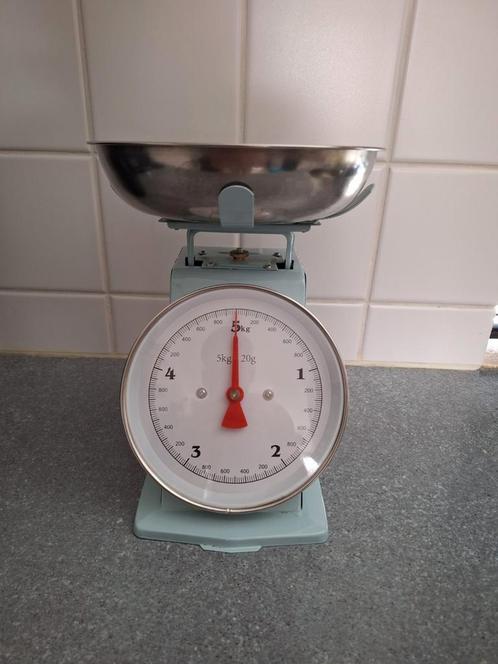 Retro keukenweegschaal, Witgoed en Apparatuur, Weegschalen, Zo goed als nieuw, Keukenweegschaal, Minder dan 10 kg, Ophalen of Verzenden