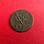 Oude munt VOC duit 1790 ster, lokale vervalsing, Postzegels en Munten, Koning Willem I, Overige waardes, Ophalen of Verzenden
