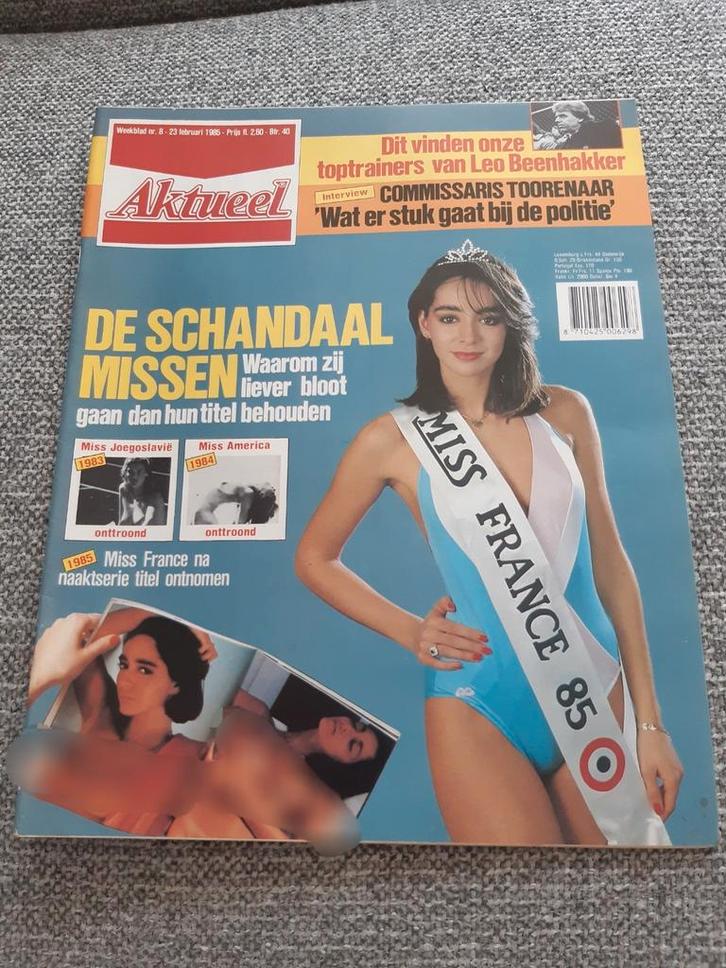 8.Aktueel 1985. Leo Beenhakker. Gerard Toorenaar. Showpoint., Verzamelen, Tijdschriften, Kranten en Knipsels, Tijdschrift, 1980 tot heden