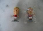 VOETBAL POPPETJES, DENNIS BERGKAMP EM DAVID BECKHAM, Verzamelen, Poppetjes en Figuurtjes, Ophalen of Verzenden, Zo goed als nieuw