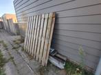 Schutting / betonnen palen, Ophalen, Gebruikt, Hout, 6 meter of meer