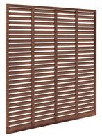 Schutting tuinscherm louvre 180 x 180 cm HKC GRATIS BEZORGD!, Kunststof, 1 tot 2 meter, Nieuw, Minder dan 3 meter