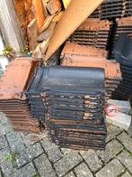 Dakpannen ca 40 st, Doe-het-zelf en Verbouw, Dakpannen en Dakbedekking, Ophalen, Gebruikt, Steen of Klei, Zwart