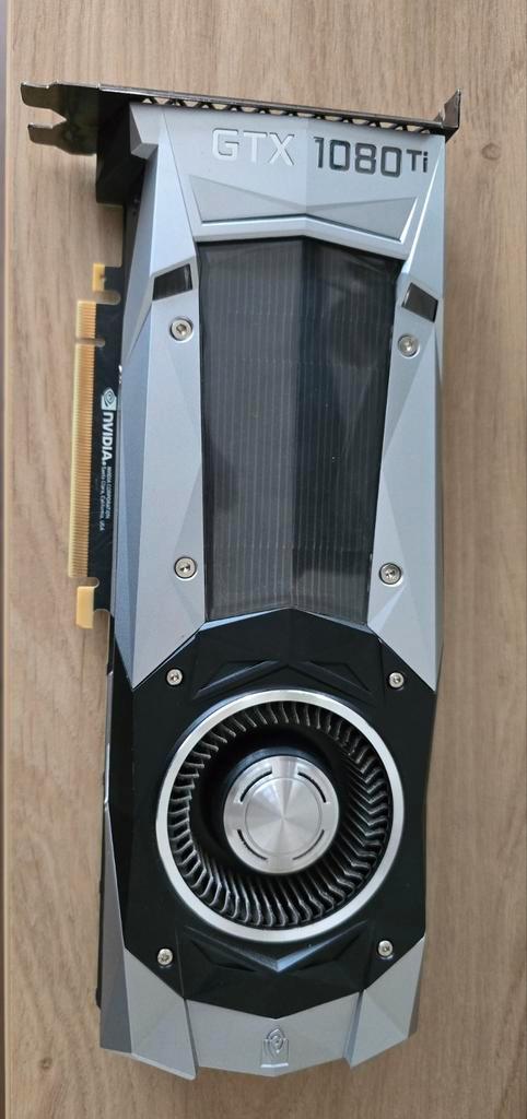 Asus GTX 1080ti FE 11 Gb- Goed Onderhouden, Computers en Software, Videokaarten, Gebruikt, Nvidia, PCI-Express 3.0, HDMI, DisplayPort