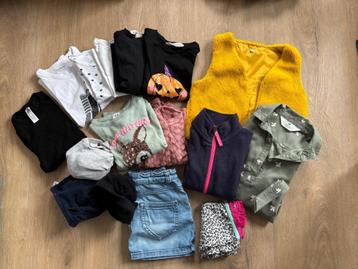 kleding herfst/winter meisje 110-116 beschikbaar voor biedingen