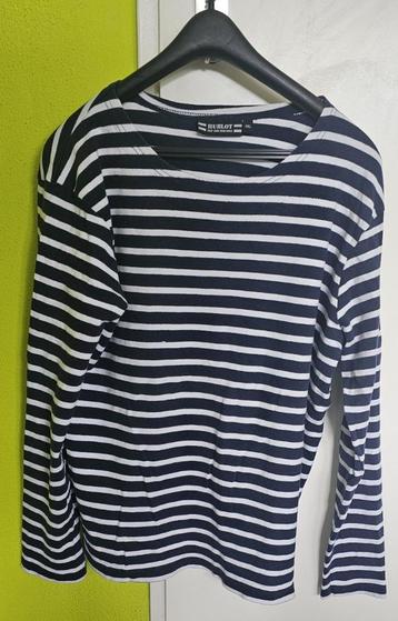 Bretonse trui Hublot. Katoen. Lange mouwen. Maat XXL. beschikbaar voor biedingen