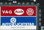 Sticker: Auto Lichtstad - VAG Audi Volkswagen, Ophalen of Verzenden, Zo goed als nieuw, Auto of Motor