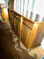 Mooi donker eiken dressoir, Huis en Inrichting, Kasten | Dressoirs, Ophalen, Zo goed als nieuw, 75 cm of meer