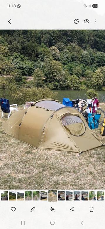 HelSport Gjende 3 Camp Tunneltent Trekkerstent beschikbaar voor biedingen
