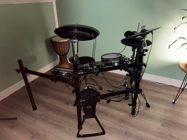 Millenium MPS-750X E-Drum Mesh Set - Topconditie!, Muziek en Instrumenten, Drumstellen en Slagwerk, Zo goed als nieuw, Overige merken