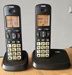 Fysic FX-5520 Duo DECT Telefoon – Superhandig voor Senioren!, Ophalen of Verzenden, Zo goed als nieuw, 2 handsets, Stralingsarm