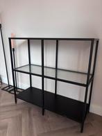 Zwarte Vittsjo Ikea stellingkast 100x93, Huis en Inrichting, Kasten | Stellingkasten, Ophalen of Verzenden, Zo goed als nieuw