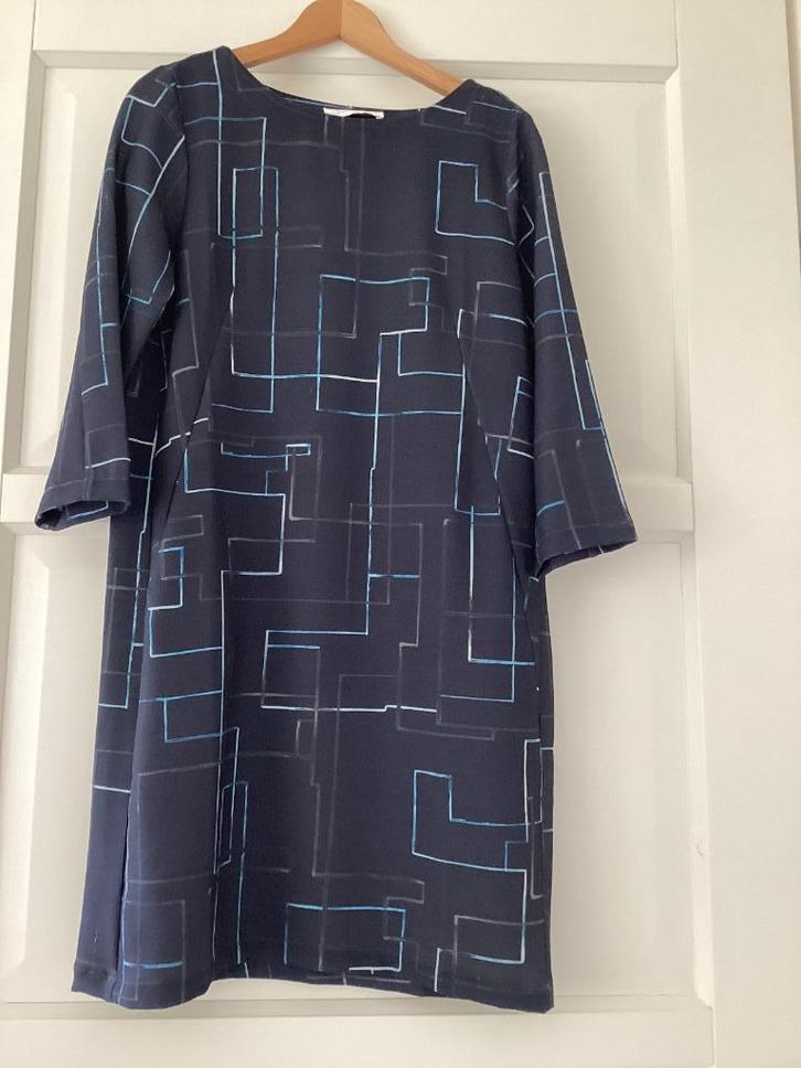 Mooi Jurkje van By Bar Amsterdam Maat S Maat 36, Kleding | Dames, Jurken, Zo goed als nieuw, Maat 36 (S), Blauw, Boven de knie