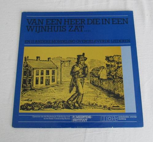 LP Van een heer die in een wijnhuis zat - Als nieuw!, Cd's en Dvd's, Vinyl | Overige Vinyl, Zo goed als nieuw, Ophalen of Verzenden
