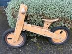 Loopfiets hout, Kinderen en Baby's, Speelgoed | Buiten | Voertuigen en Loopfietsen, Gebruikt, Loopfiets, Ophalen