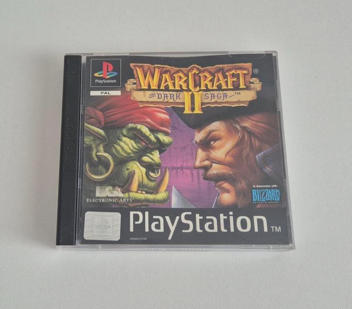 WarCraft II: The Dark Saga Sony Playstation 1 PS1 Compleet, Spelcomputers en Games, Games | Sony PlayStation 1, Gebruikt, Avontuur en Actie