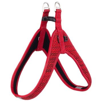 ROGZ Fast-Fit Instaptuig / Harnas M-L Borst 58 cm Red KOOPJE beschikbaar voor biedingen