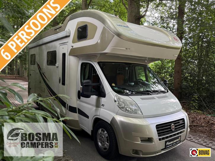 Eura Mobil TA 690 HB Alkoof Garage 6 Persoons Airco 2011, Caravans en Kamperen, Campers, Bedrijf, tot en met 6, Eura Mobil, Diesel