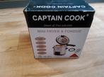 Captain Cook Mini Friteuse & Fondue, Witgoed en Apparatuur, Minder dan 1 liter, Ophalen, Nieuw, Uitneembare binnenpan