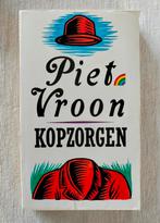 Piet Vroon - Kopzorgen, Gelezen, Sociale psychologie, Piet Vroon, Ophalen of Verzenden
