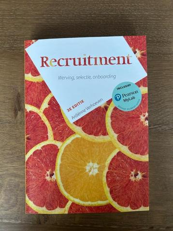 HRM - Recruitment; Werving, Selectie en Onboarding beschikbaar voor biedingen