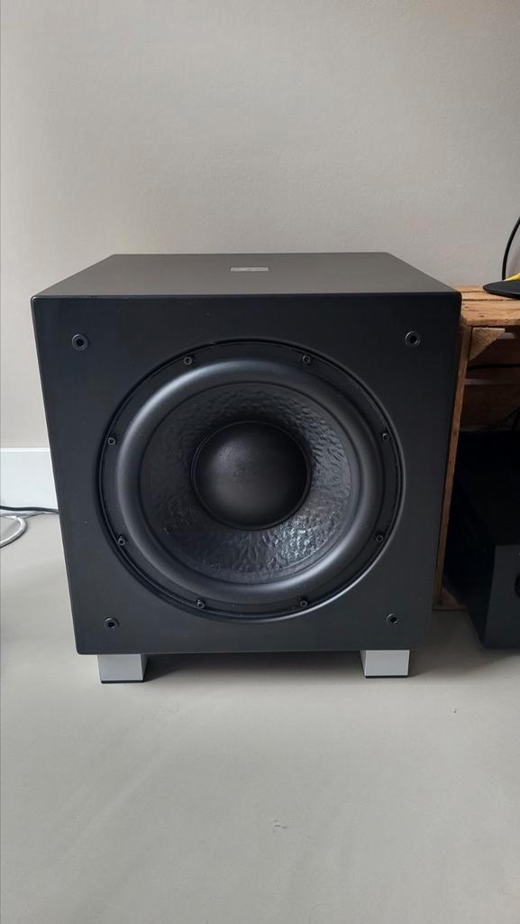 BK Electronics P12-300SB-PR Zwart, Audio, Tv en Foto, Luidsprekers, Zo goed als nieuw, Subwoofer, 120 watt of meer, Overige merken