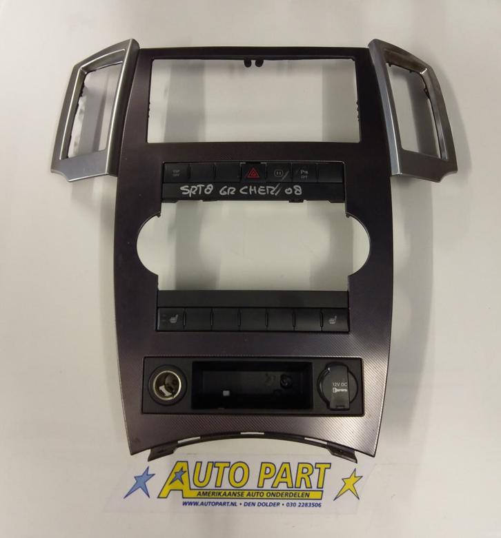 Jeep Grand Cherokee radio paneel 2008-2010, Auto-onderdelen, Dashboard en Schakelaars, Amerikaanse onderdelen, Jeep, Gebruikt