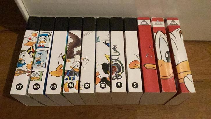 Donals Duck dubbelpockets, themapockets. Per stuk €1,50, Boeken, Stripboeken, Gelezen, Meerdere stripboeken, Ophalen of Verzenden
