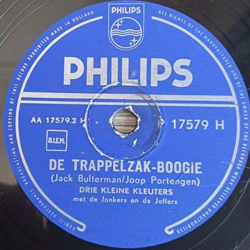 Drie Kleine Kleuters -De Trappelzak Boogie-78 RPM  beschikbaar voor biedingen