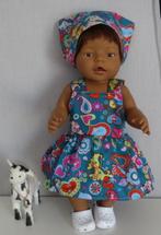 poppenkleertjes babypop born 43cm (tuinrok ), Verzenden, Nieuw, Babypop
