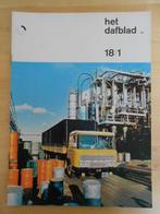 DAF DAFblad tijdschrift 1969 nummer 1 – 2600 Kikker, Overige merken, DAF, Ophalen, Gelezen