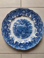 vintage Romance (Blue) Alfred Meakin plate, Antiek en Kunst, Antiek | Servies compleet, Ophalen