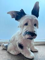 Prachtig mooi vintage beeld van schotse terier, Verzamelen, Beelden en Beeldjes, Ophalen of Verzenden, Zo goed als nieuw, Dier
