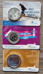 Coincards 2x€5+1x€10 prijs is inkl verzending, Ophalen of Verzenden, Koningin Beatrix, Euro's