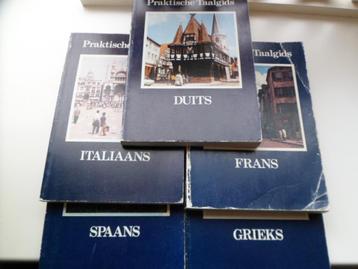 Div. Taalgidsen: Engels, Duits, Italiaans Spaans, Frans, Gri beschikbaar voor biedingen