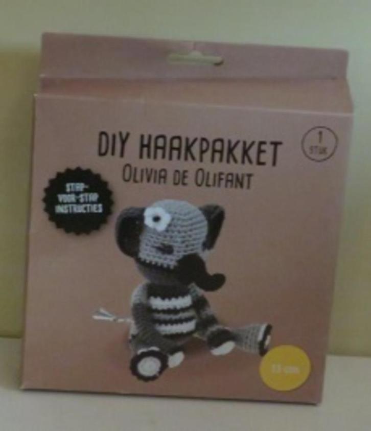 Haakpakket Olifant 121398, Hobby en Vrije tijd, Breien en Haken, Nieuw, Haken, Overige typen, Ophalen of Verzenden