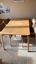 Eetafel en 4 stoelen in Swedese stijl te koop, Huis en Inrichting, Ophalen, Gebruikt, 50 tot 100 cm, 150 tot 200 cm