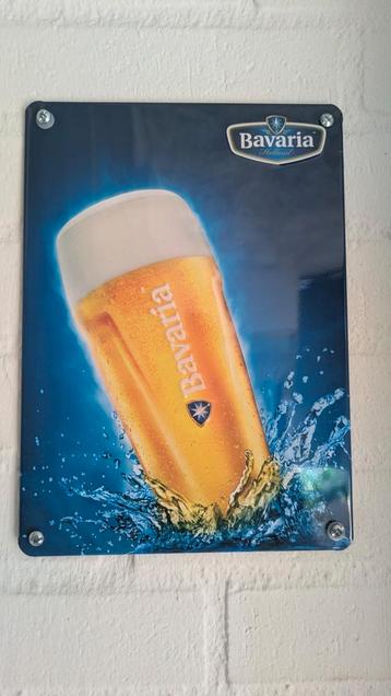 Bavaria Bier Wandbord - 30x20cm beschikbaar voor biedingen