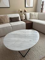 Marmer salontafel, Huis en Inrichting, Tafels | Salontafels, Ophalen, 100 tot 150 cm, 50 tot 100 cm, Zo goed als nieuw