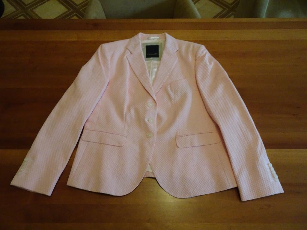 CAVALLARO roze waffel blazer, Cavallaro, Maat 46/48 (XL) of groter, Nieuw, Ophalen of Verzenden