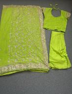Saree groen mt 38!, Ophalen of Verzenden, Zo goed als nieuw