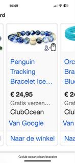 Pinguïn Tracking Armband, Overige kleuren, Nieuw, Ophalen of Verzenden, Elastiek