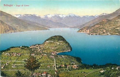 (381-398-039) Bellagio Lago di Como, Verzamelen, Ansichtkaarten | Buitenland, Italië, Voor 1920, Verzenden