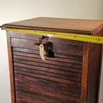 Antiek Muziekblad Kastje met Rolluik & Slot, Huis en Inrichting, Kasten | Buffetkasten, Met plank(en), Minder dan 50 cm, Minder dan 100 cm