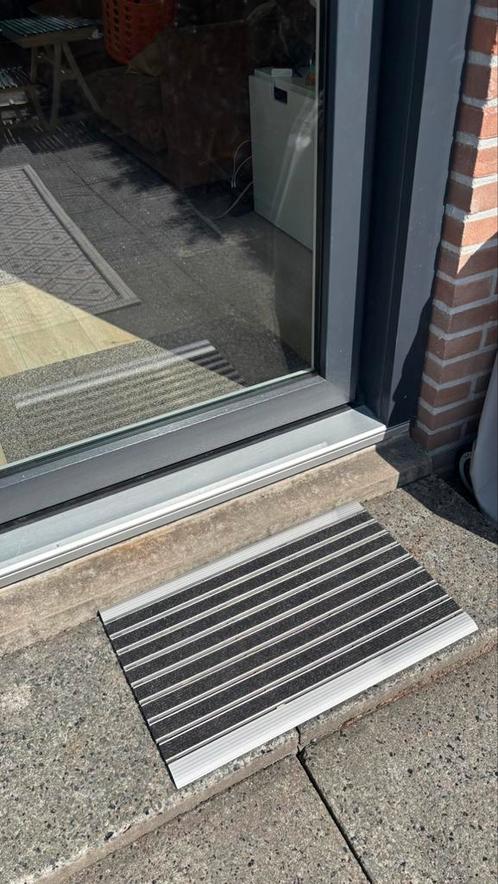 Luxe aluminium deurmat voor binnen of buiten, Tuin en Terras, Deurmatten, Zo goed als nieuw, Overige materialen, Buiten, Ophalen of Verzenden