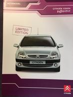 4x Citroën Xsara + Xsara Picasso aktiemodelbrochures/folders, Ophalen of Verzenden, Zo goed als nieuw, Citroën