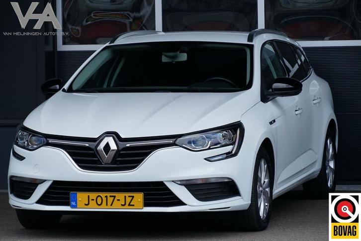 Renault Megane Estate 1.3 TCe Limited NL, trekhaak, CarPlay, Auto's, Renault, Bedrijf, Te koop, Mégane, ABS, Airbags, Airconditioning