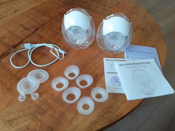 Wearable breast pump/ dubbele borstkolf beschikbaar voor biedingen