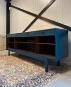 Unieke Vintage Palissander Dressoir Kast, Ophalen, Zo goed als nieuw, 200 cm of meer, Met lade(s)
