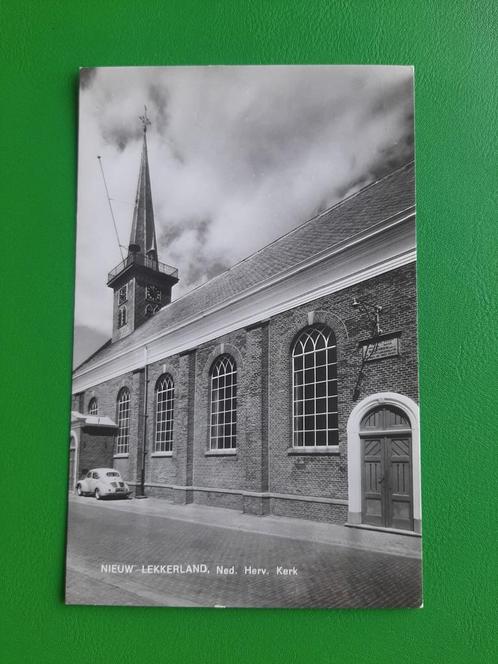4.11. Nieuw Lekkerland,  Ned. Herv. Kerk. Klf, Verzamelen, Ansichtkaarten | Nederland, Ongelopen, Zuid-Holland, Verzenden